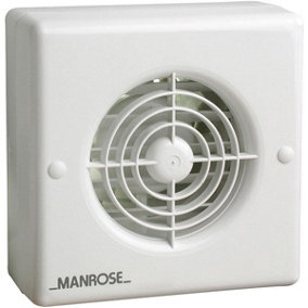 Manrose 100mm 4inch Automatic Extractor Fan with Humidity control - XF100AH