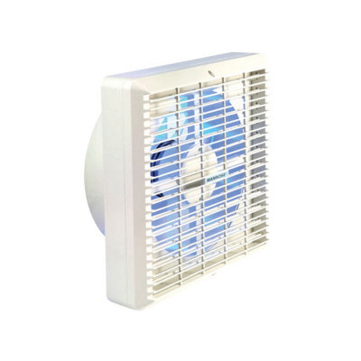 Manrose 6" Window Kitchen Fan With Pullcord 150mm White - WF150P
