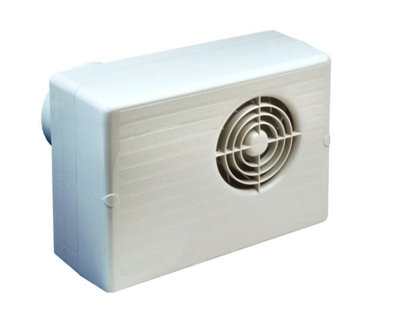 Manrose CF200HP 100mm 4" Centrifugal Bathroom Extractor Fan with ...