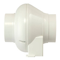 Manrose CFD200TN In Line Centrifugal Extractor Fan 100mm / 4 Inch (Timer Model)