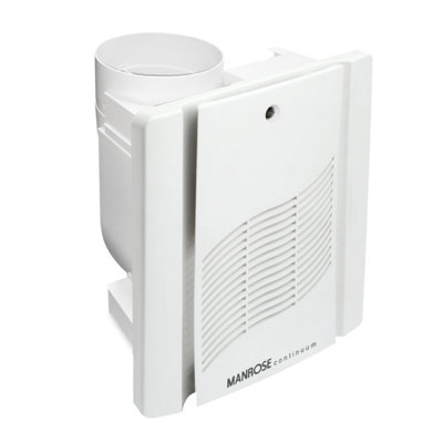 Manrose Continuous Running Centrifugal Humidity Timer Fan Low Voltage ...