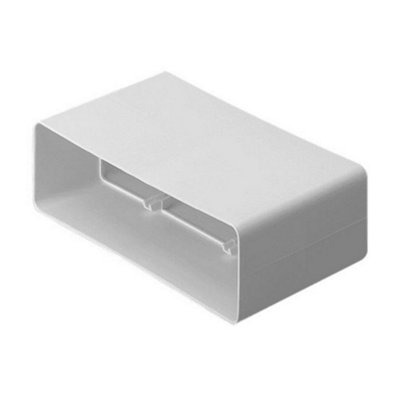 Manrose Flat Channel Connector White (One Size)