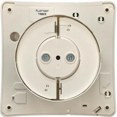 Manrose FLAT100T Axial Extractor Fan 100 mm / 4 Inch (Timer Model) - 3