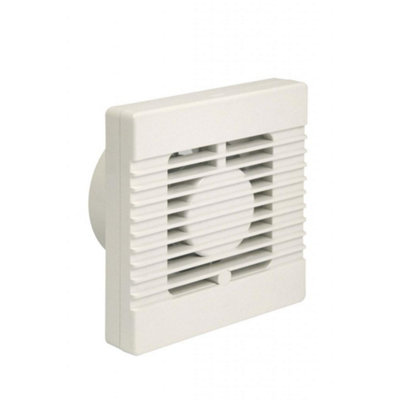 Manrose Vent Timer & Extractor Fan White (One Size)