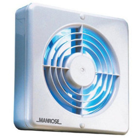 Manrose XF150BH 150mm 6inch Axial Extractor Fan with Humidity Control