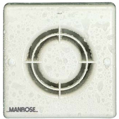 Manrose XF150BSLV 150mm 6inch 12V SELV Standard Low Voltage Extractor Fan