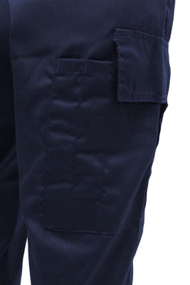 Mans's Navy Cargo Combat Work Trousers , WAIST 28 , LEG 29