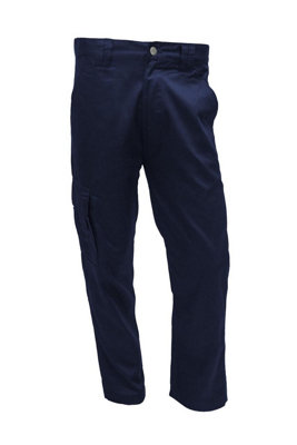 Mans's Navy Cargo Combat Work Trousers , WAIST 28 , LEG 33 ,