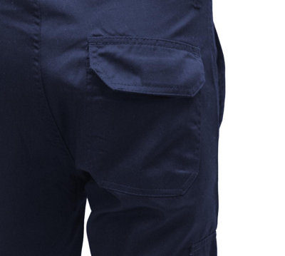 Mans's Navy Cargo Combat Work Trousers , WAIST 28 , LEG 33 ,