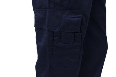 Mans's Navy Cargo Combat Work Trousers , WAIST 28 , LEG 33 ,