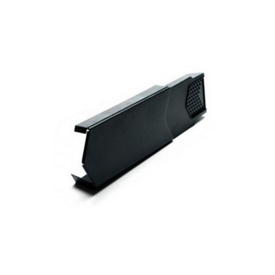 Manthorpe Dry Verge Roof Tile Plastic End Cap - Left Hand Black