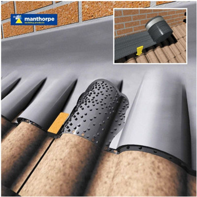 Manthorpe Flash Vent Roofing Lead Ventilation Abutment Flashing 3 Metres G1105
