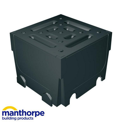 Manthorpe Smartdrain Junction Box Black (One Size)
