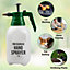 MantraRaj 1.5L Garden Pressure Sprayer Bottle Handheld Weed Spray Bottle with Adjustable Nozzle Portable Garden Hand Pump Action P