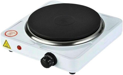 Geepas 1000W Single Hot Plate for Flexible & Precise Table Top