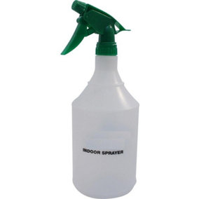 MantraRaj 1L Handheld Garden Pump Sprayer Water Spray Bottle with Adjustable Nozzle Empty Refillable Trigger Action Multi-Use