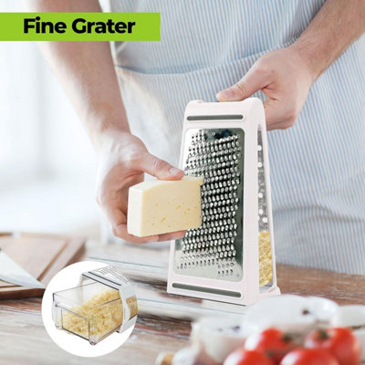 Cheese grater with container hotsell