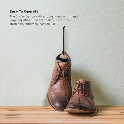 Shoe Trees Shoe Height Stretcher Shoe Expander SG] 2-Way Pinewood