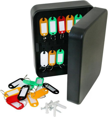 MantraRaj 20 Key Wall Mounted Combination Cabinet Safe Lock Metal ...