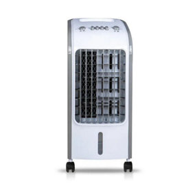MantraRaj 80W Portable Evaporative Air Cooler With Remote Control 3 Fan Speeds 7 Hour Timer and 4 Litre Water Tank Air Cooler