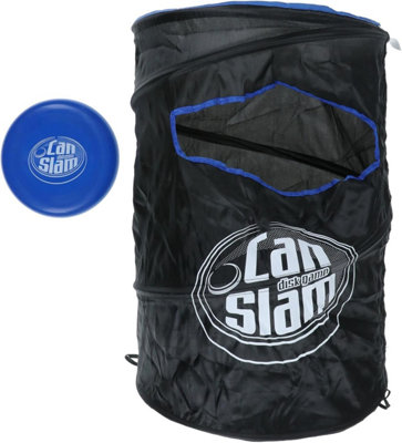 MantraRaj Can Slam Outdoor Game Set Flying Disc Toss Dunk Game Set Includes 1 Targets and 1 Frisbees Mesh Carrying Case Included