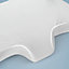 MantraRaj Cervical Memory Foam Contour Pillow for Neck and Shoulder Pain Ergonomic Orthopedic Neck Support Sleeping Pillow