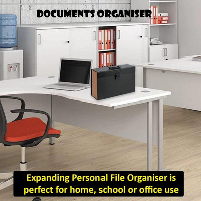 MantraRaj Expanding Document File Organiser Storage A4 File Folder ...
