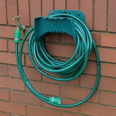 MantraRaj Garden Hose Pipe Hanger Wall Mounted Designed to Hold Hose Pipe Ensuring Your Garden Looks Neat & Tidy Hose Reel Holder