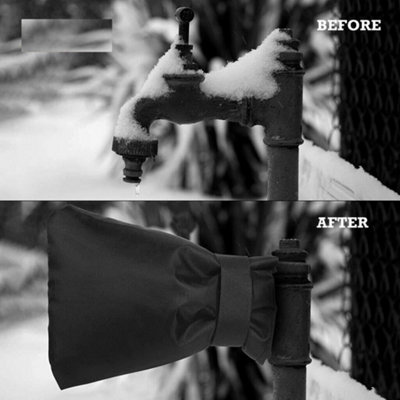 MantraRaj Outside Tap Cover for Winter 2 Pack Outdoor Insulated Protector Jacket from Faucet Frost Freezing Bursting Tap Cover