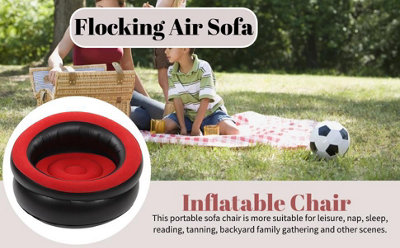 MantraRaj Quick Inflate Gaming Chair, Suitable as Outdoor Furniture ...