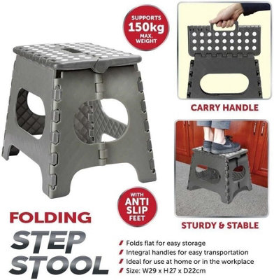 MantraRaj Small Folding Step Stool Lightweight Foldable Step Stool for ...
