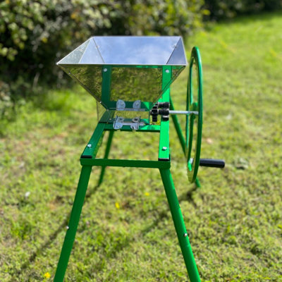 Manual Apple Scratter Pulper Pomace with Stand - 3