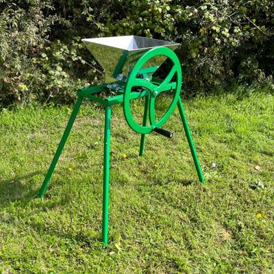 Manual Apple Scratter Pulper Pomace with Stand - 4