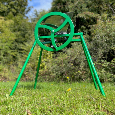 Manual Apple Scratter Pulper Pomace with Stand - 8