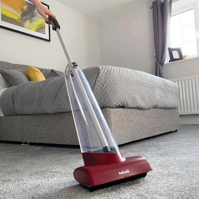 Manual Carpet Shampooer with Twin Brushes, Lightweight Telescopic ...