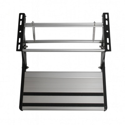 Caravan Double Steps LED Aluminium Pull Out Folding Camper Trailer