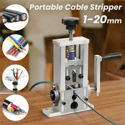 Manual Electric Cable Stripping Machine Scrap Copper Wire Stripper