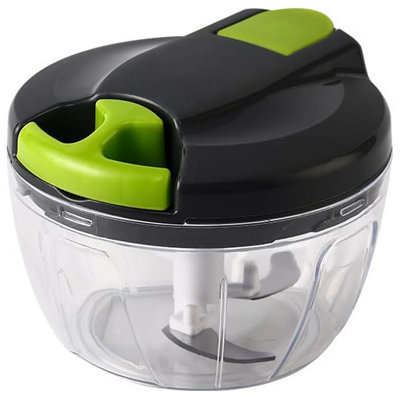 Manual Food Chopper Pull String with Handle and Cover