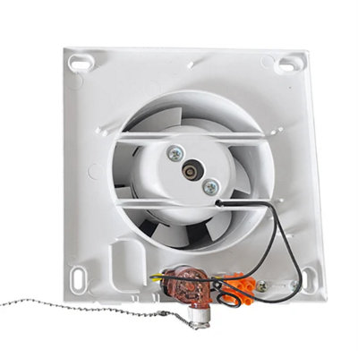 Manual Pull-Cord Fan Kit - RICO Through-Wall Extractor with Colour ...