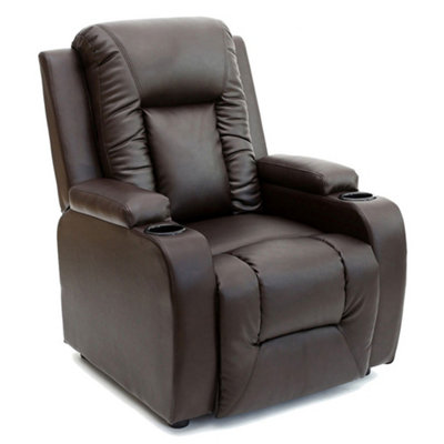 Manual push back discount recliner