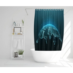 Map of the planet (Shower Curtain) / Default Title