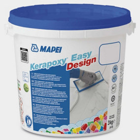 Mapei Kerapoxy Easy Design Grout 3kg Epoxy Grout- 111 Silver Grey