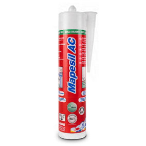 Mapei Mapesil Ac Mould Resistant Silicone 119 London Grey 310ml