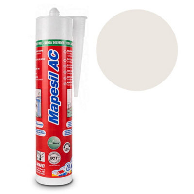 Mapei Mapesil Ac Mould Resistant Silicone 316 White Sand 310ml