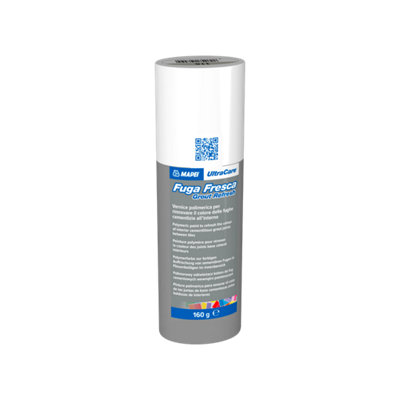 MAPEI Ultracare FUGA Fresca Fresh Escape Polymer Paint to Renew The Color of Cement Joints Bottle 160g - 112 Medium Grey