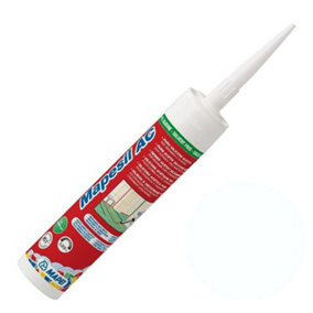 Mapesil AC Mould Resistant Silicone Sealant Transparent 999 by Mapei