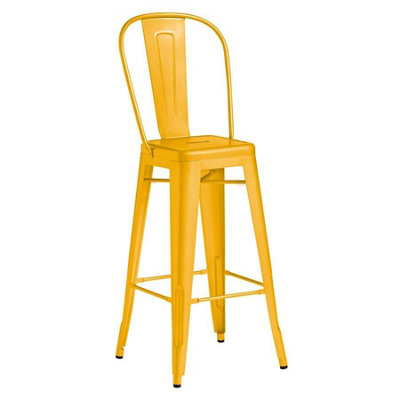 Marabel Bar Stool Yellowbreakfast bar stools DIY at B&Q