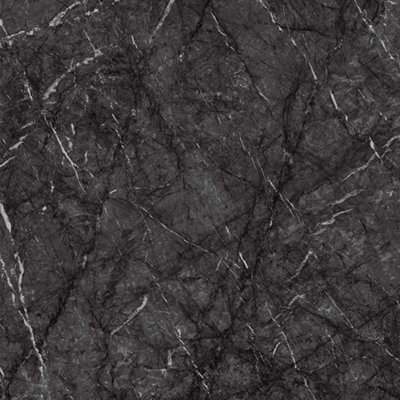 Marble Anthracite Intenso Matt Marble Effect Tile- 750mm x 750mm