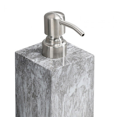 Marble Texture Soap Dispenser, 500ml Hand Soap Liquid Dispenser, Liquid ...