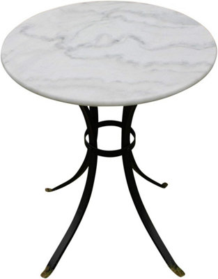 Marble Top Bistro Table - Ideal for the Patio, Garden or Indoors